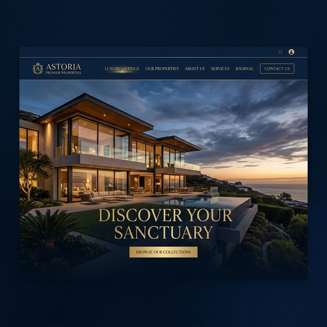 Real Estate Theme Interface